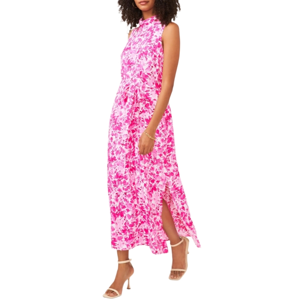 Vince Camuto Women's Sleeveless Cowl Neck Maxi Dress
